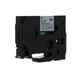 Q-Nomic TZe-S121 fita extra adesiva 9mm texto preto sobre transparente (8M) | QNTZe-S121