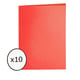 Pack x 10: Subcapa | 180g/m2 | Vermelho Intenso