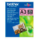 Brother BP60MA3 Papel fotográfico mate | A3 145 g 25 folhas