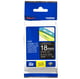 Brother TZe-345 fita 18mm texto branco sobre preto (8M) | BROTZE345