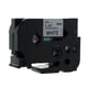 Q-Nomic TZe-S251 fita súper adesiva 24mm texto preto sobre branco (8M) | QNTZe-S251