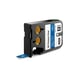 DYMO 1868776 XTL fita vinil branco sobre azul 12mm. Comprimento de 7,5 metros. | DYM1868776