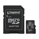 Kingston Canvas Select Plus Gen 3 Cartão de memória microSDXC com adaptador SD | 256 GB