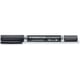 Staedtler Lumocolor Duo 348-9 | Marcador permanente preto