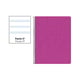 Caderno Espiral Folio | 80H | Pautado 2.5mm | Capa Mole | 75gr | Rosa