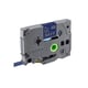 Q-Nomic TZe-RN34 fita de ouro no azul marinho 12 mm | QNTZE-RN34