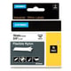 Dymo RHINO 18489 (S0718120) fita de nylon flexível RHINO 19mm preto sobre branco (3,5M) | 18489