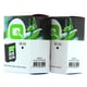 Q-Nomic Pack poupança 2 X BC-02 tinteiros pretos | QNB-BC02tp