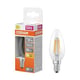 Osram lâmpada LED E14 B35 filamento luz quente 3.4 W | 40 W