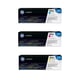 HP 304A (CF372AM) Pack 3 toners cores | HPB-CF372AM