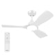 Philips Ventilador de teto com lâmpada LED pás fixas 106 cm | 3000-6500 K | Branco Regulável