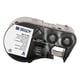 Brady M4-72-461 etiquetas de poliéster laminado negro sobre blanco/transparente 12,7 mm x 44,45 mm x 19,05 mm | BRAM4-72-461