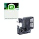 Q-Nomic 1805435 IND Rhino fita vinilo branco sobre preto 12mm | QN1805435