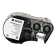 Brady M4C-500-595-RD-WT etiquetas de vinil branco sobre vermelho 12,70 mm x 7,62 m | BRAM4C-500-595-RD-WT