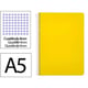 Caderno Espiral | Quadriculado 4 mm | 90 g | Capa dura | Amarelo