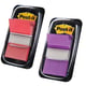 Pack Post-it | Marcadores roxo e vermelho