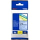 Brother TZe-551 - 24 mm preto / azul fita laminada (8 m) | BROTZE551