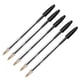 PACK x5: Caneta BIC Cristal Preta| Transparente | 0.4mm