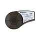 Brady M21-250-595-WT Preto na Fita de Vinilo Branco 6,35 mm x 6,40 m | BRAM21-250-595-WT
