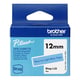 Brother Btag-L33 fita não laminada azul sobre azul claro 12 mm | BROBTAGL33