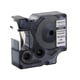 Q-Nomic S0718070 / 16960 fita preto sobre branco 19mm. | QNS0718070