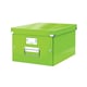 Caixa armazenagem | Leitz 6044 WOW | 281 x 369 x 200 mm | Verde