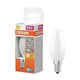 Osram lâmpada LED E14 B35 luz quente 1W | 15W