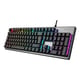 Unykach Nova K244 Teclado Gaming USB (Portugues) - Cabo de 1.60m - Cor Cinzento/Preto