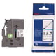 Brother HSe-211 fita termo retrátil preto sobre branco 6mm | BROHSE211