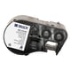 Brady M4C-475-422 etiquetas de poliéster preto sobre branco 12,07 mm x 7,62 m | BRAM4C-475-422