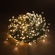 Luzes de natal 57 metros | branco extra quente e branco quente | 720 luzes LED