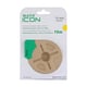 Leitz 70150015 fita de plástico amarelo 12 mm x 10 m | LEI70150015
