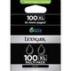 Lexmark 100XL Lexmark 14N0848 Pack preto | LEX14N0848
