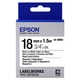 Epson LK-5WB2 Fita magnética preto sobre branco 18mm (C53S655001) | EPSLK-5WB2