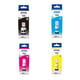 Epson 102 Pack de garrafas de tinta preta + 3 cores | EPSB-102serie