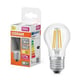 Osram lâmpada LED E27 P45 filamento luz quente regulável 3.4 W | 40 W