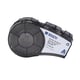 Brady M21-136-499 fita de tecido naylon preto sobre branco 38,10 mm x 19,05 mm | BRAM21-136-499