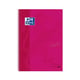 Caderno Espiral Oxford  | Quadricula 5mm | Capa Extradura | Framboesa