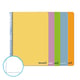 PACK x5: Caderno Espiral Folio | 80F | Liso | Capa Dura | 75gr (Sortidos)