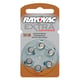 Rayovac 312 | pilhas para aparelhos auditivos | 6 unidades