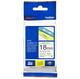 Brother TZe-241 fita 18mm texto preto sobre branco (8M) | BROTZE241