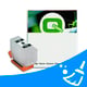 Q-Nomic 202PBK XL tinteiro limpeza foto preto | QN202PBKXL_clean