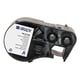 Brady M4-83-499 etiquetas de tecido de nylon preto sobre branco Ø 12,7 mm | BRAM4-83-499