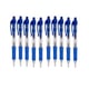 Pack 10x Caneta Azul | Retrátil | 0.7mm