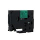 Q-Nomic TZe-MQG35 fita 12mm texto branco sobre verde lima (5M) | QNTZe-MQG35