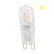 Lâmpada LED G9 | Luz quente | 2.5W | 3000K