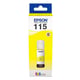 Epson 115 garrafa de tinta amarelo | EPSC13T07D44A