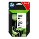 HP 302 (1VV49AE) Pack 2x tinteiro preto | HPB-302BK_R