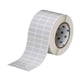 Brady THT-5-413-10 etiqueta de poliéster prateado mate 25,40 x 12,70 mm | BRATHT-5-413-10