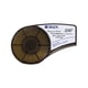 Brady M21-125-C-342 fita termo retrátil preto sobre branco 6,00 mm x 2,10 m | BRAM21-125-C-342